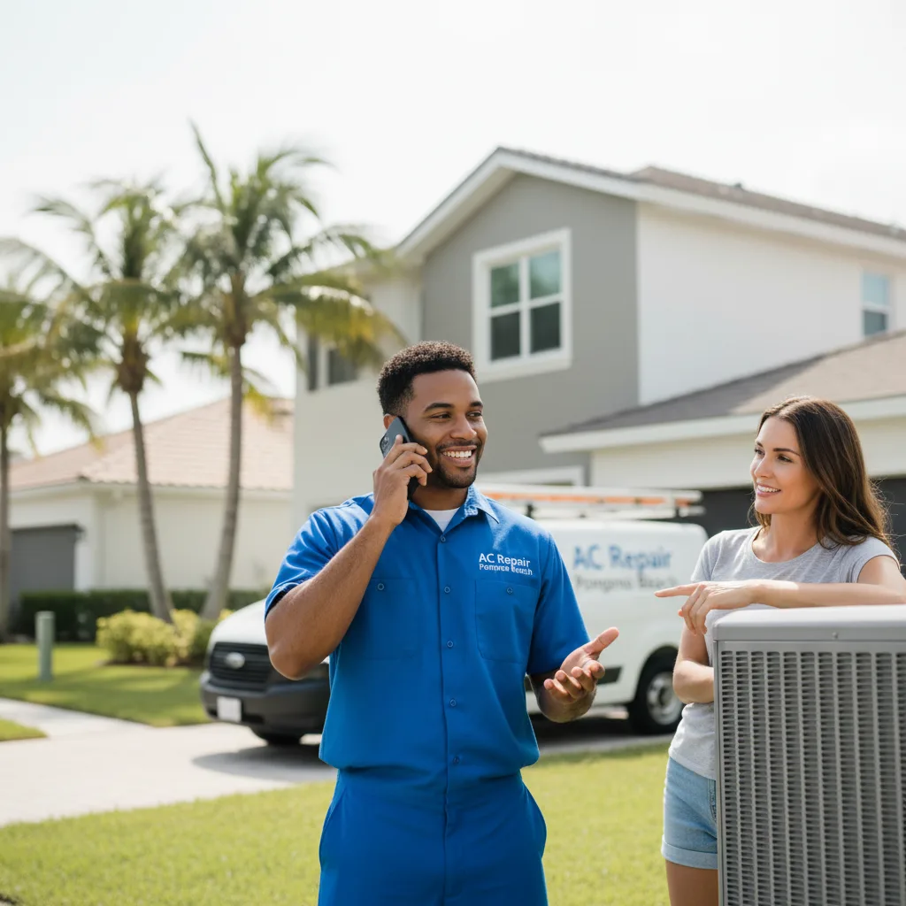 AC Repair Pompano Beach customer support in Flat Lick